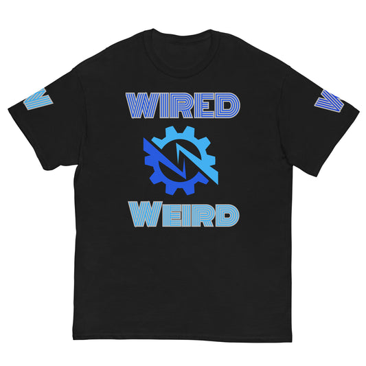 Wired Weird Blue’s Men's classic tee